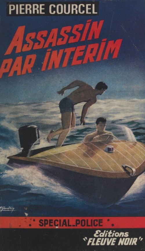 Couverture ebook de Assassin par intérim, de Pierre Courcel