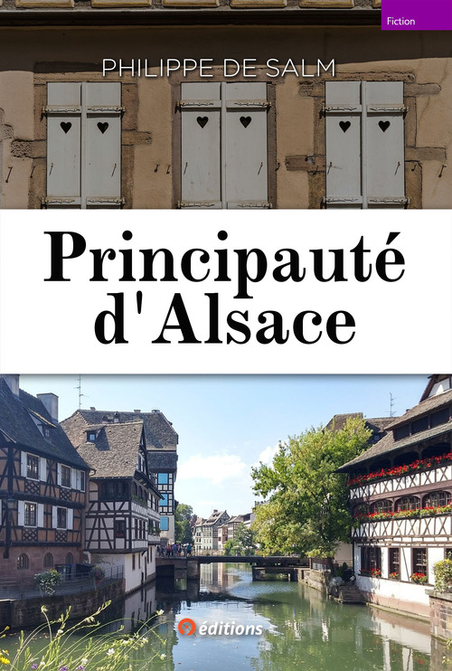 Couverture ebook de Principauté d'Alsace, de Philippe De Salm