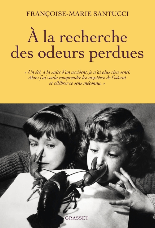 Couverture ebook de À la recherche des odeurs perdues, de Françoise-Marie Santucci