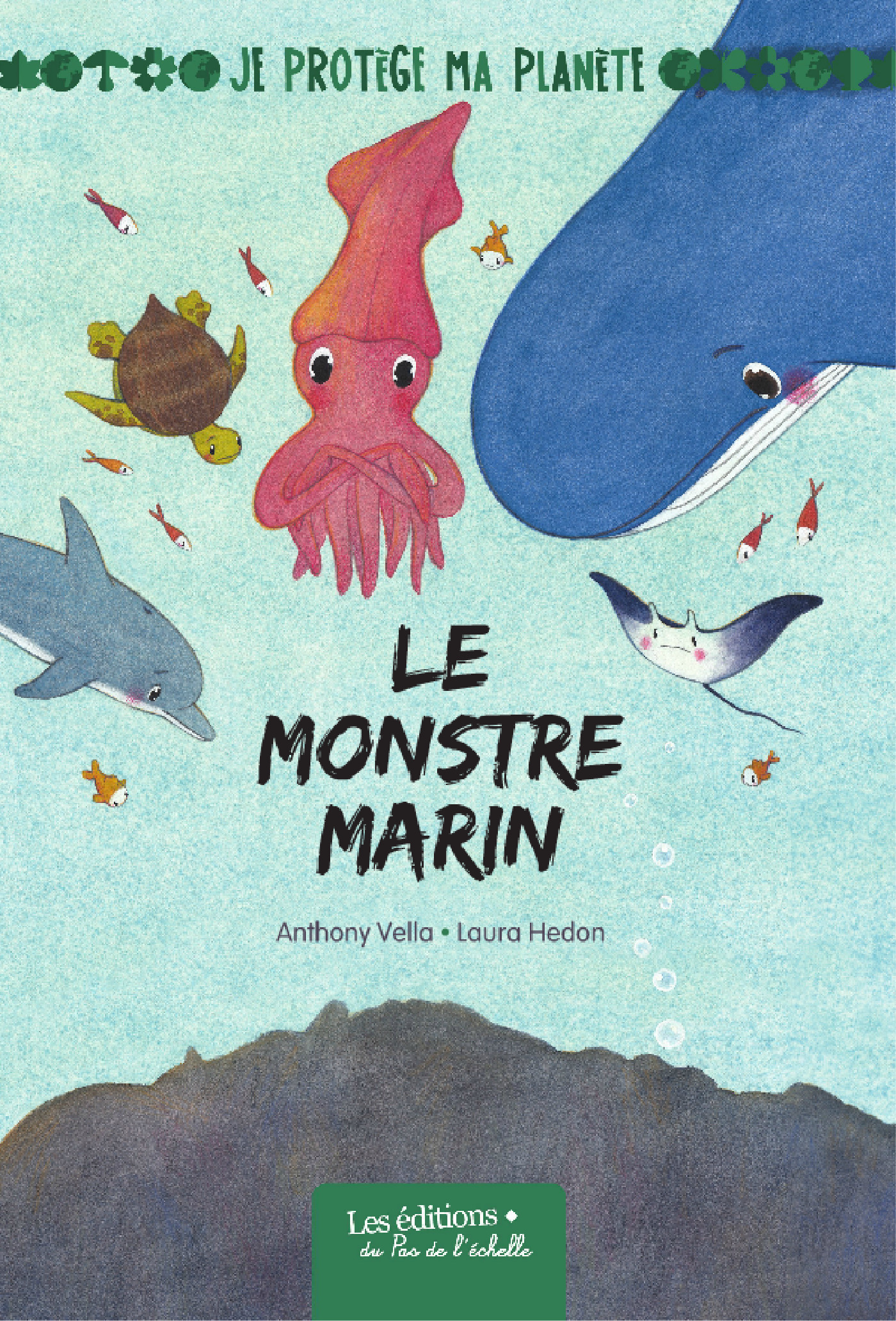 Couverture ebook de Le monstre marin, de Anthony Vella
