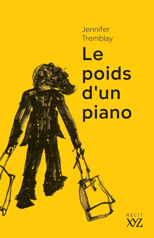 ebook cover of Le poids d'un piano, by Jennifer Tremblay