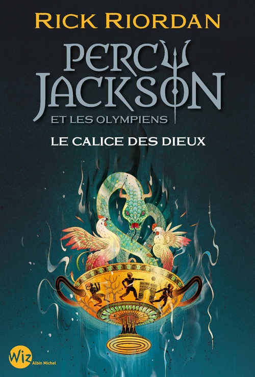 Couverture ebook de Percy Jackson et les olympiens - tome 6 - Le Calice des dieux, de Rick Riordan