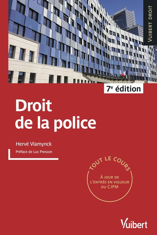 ebook cover of Droit de la police, by Hervé Vlamynck