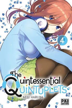 ebook cover of The Quintessential Quintuplets T04, by Negi Haruba