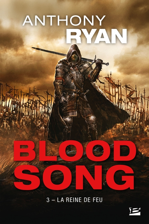 ebook cover of Blood Song, T3 : La Reine de feu, by Anthony Ryan