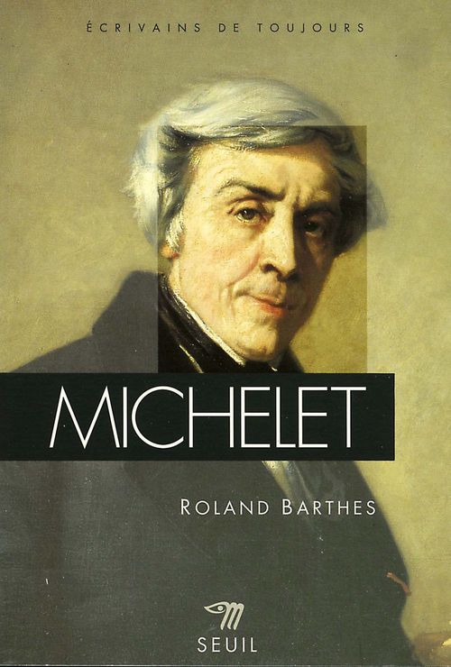 Couverture ebook de Michelet, de Roland Barthes