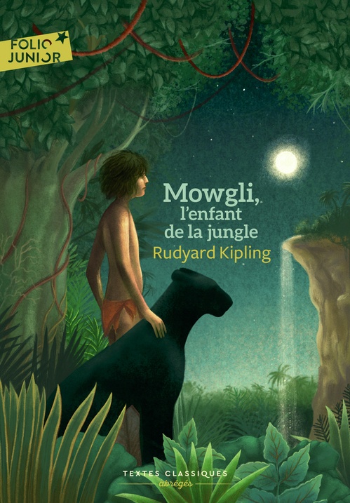 Couverture ebook de Mowgli, l´enfant de la jungle, de Rudyard Kipling