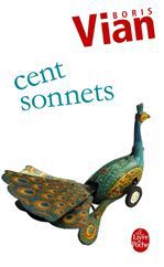 Couverture ebook de Cent sonnets, de Boris Vian