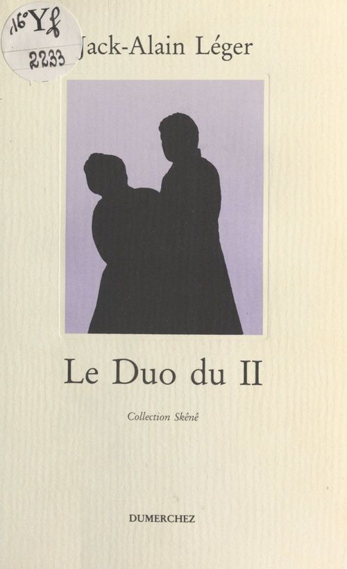 Couverture ebook de Le Duo du II, de Jack-Alain Léger