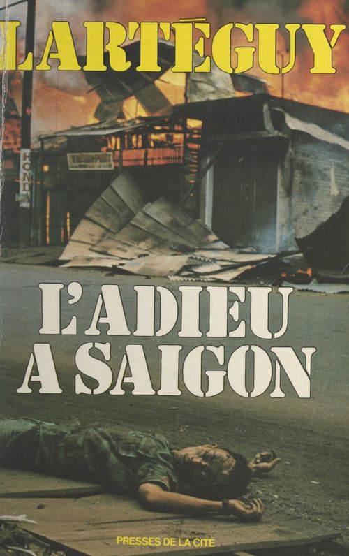 Couverture ebook de L'adieu à Saigon, de Jean Lartéguy, Raoul Coutard
