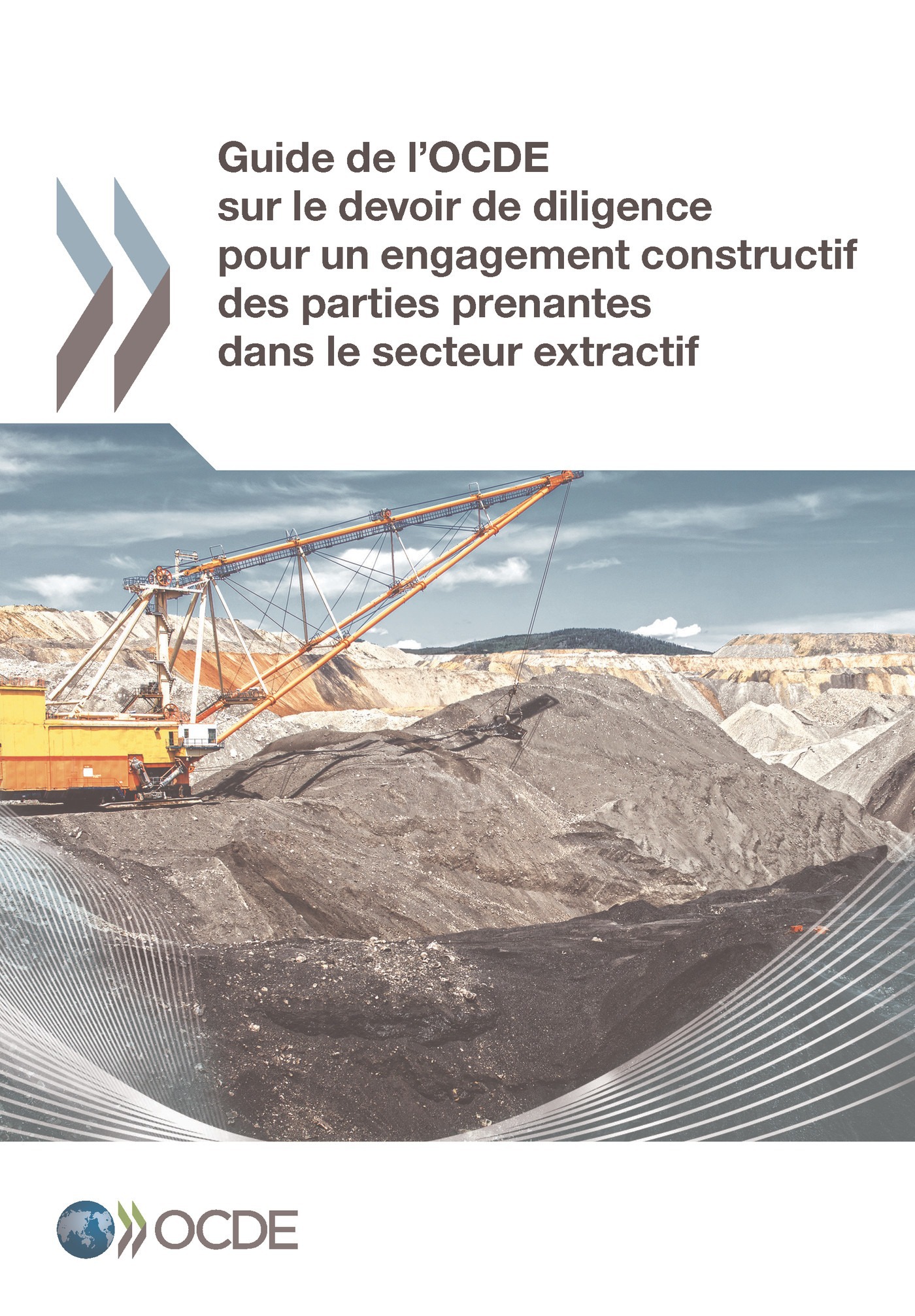 ebook cover of Guide de l'OCDE sur le devoir de diligence pour un engagement constructif des parties prenantes dans le secteur extractif, by Collectif