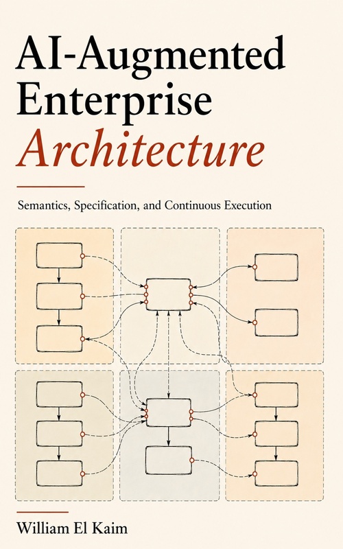 Couverture ebook de AI-Augmented Enterprise Architecture, de William El Kaim