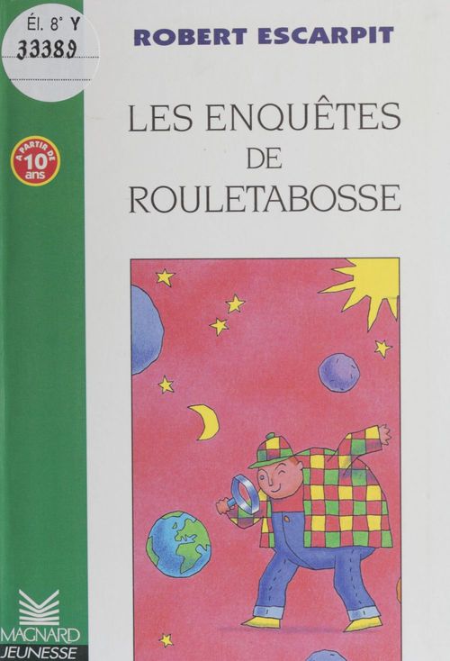 ebook cover of Les enquêtes de Rouletabosse, by Robert Escarpit