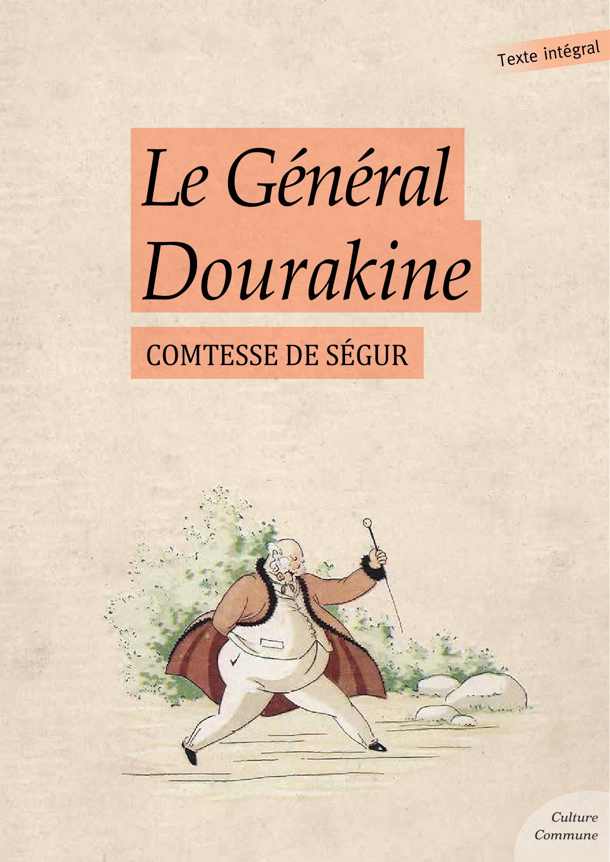 ebook cover of Le Général Dourakine, by Sophie de Ségur