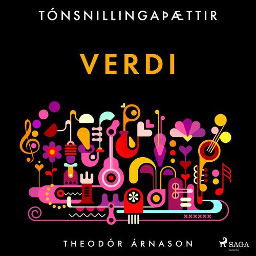 Couverture audiobook de Tónsnillingaþættir: Verdi, de Theodor Arnason
