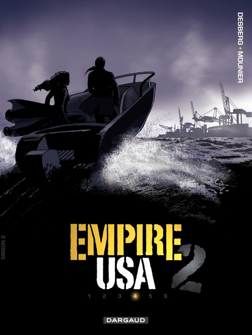 Couverture ebook de Empire USA - Saison 2 - Tome 4, de Stephen Desberg, Alain Mounier