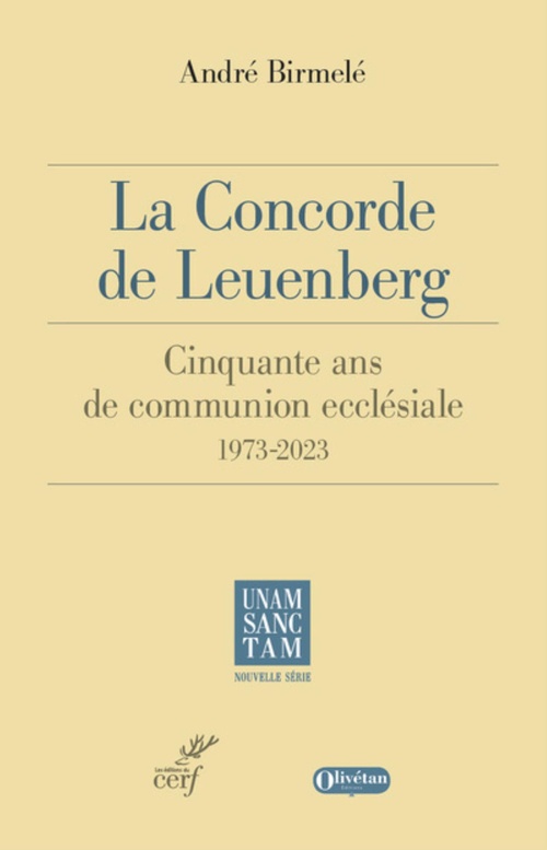 ebook cover of LA CONCORDE DE LEUENBERG 1973 2023 - 50 ANS DE COMMUNION ECCLESIALE, by BIRMELE ANDRE