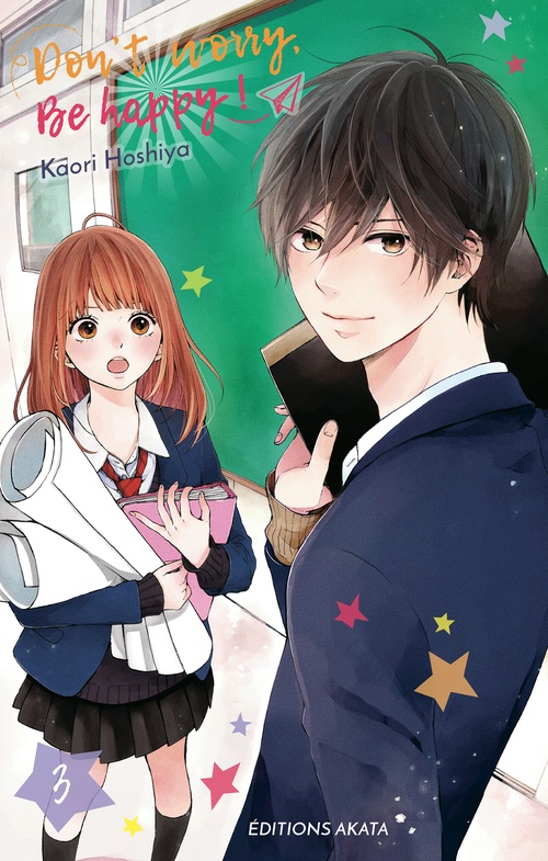 Couverture ebook de Dont worry, Be happy ! - Tome 3, de Kaori Hoshiya