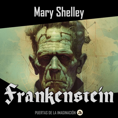 Couverture audiobook de Frankenstein, de Mary Shelley