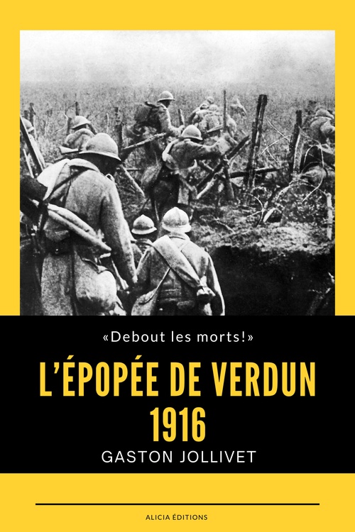 ebook cover of L´Épopée de Verdun, by Gaston Jollivet, Lieutenant-Colonel Rousset