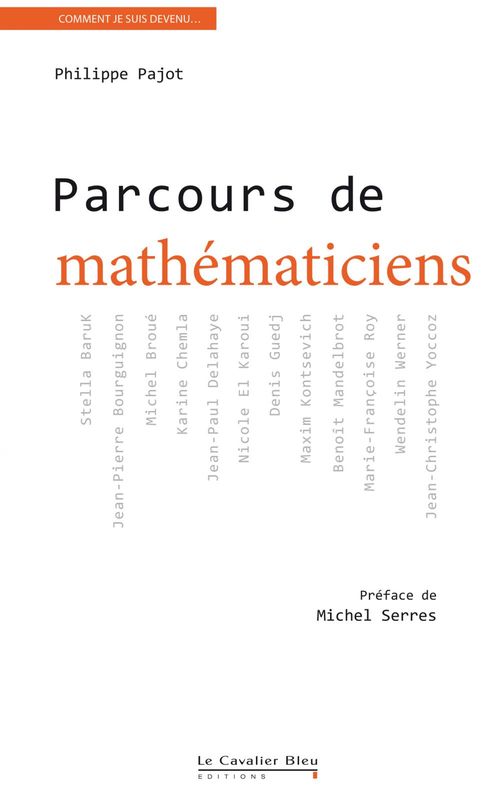 ebook cover of Parcours de mathematiciens, by Philippe Pajot