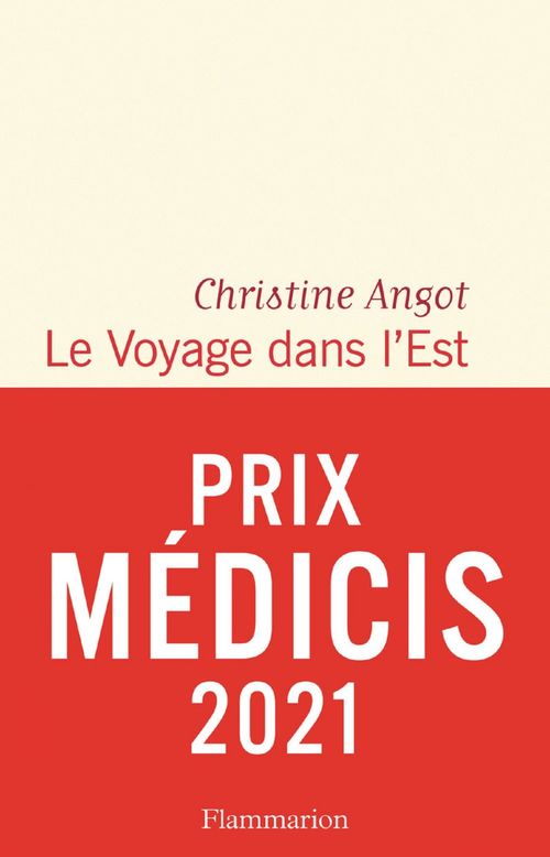 ebook cover of Le Voyage dans l'Est, by Christine Angot