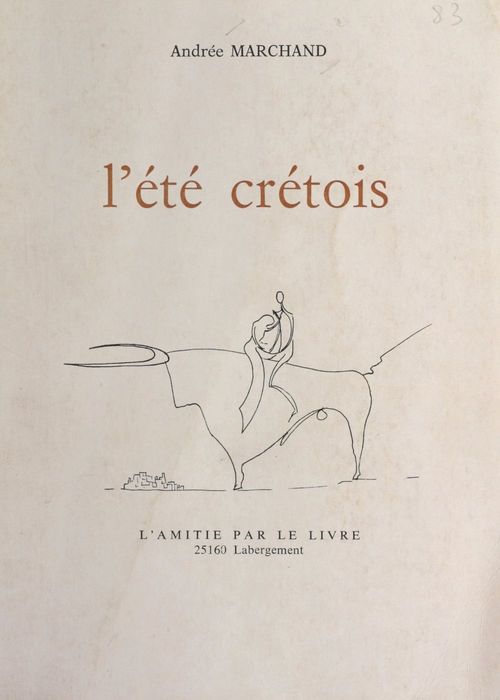 Couverture ebook de L'été crétois, de Andree Marchand