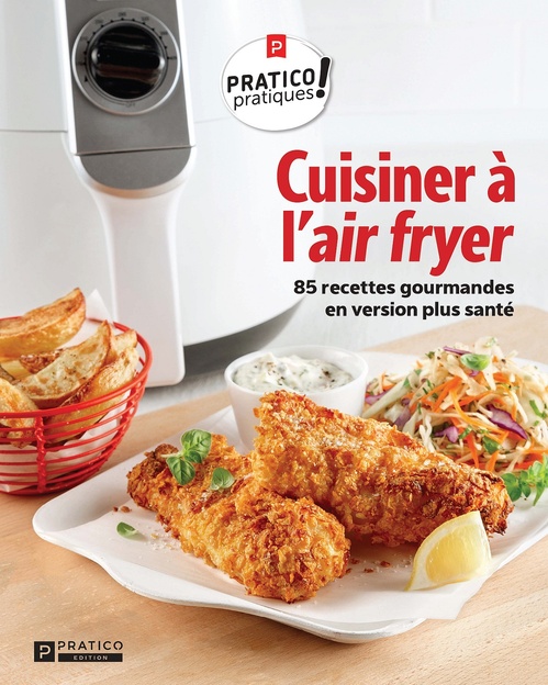 ebook cover of Cuisiner à l'air fryer, by Pratico Édition