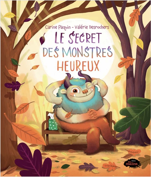 ebook cover of Le secret des monstres heureux, by Carine Paquin