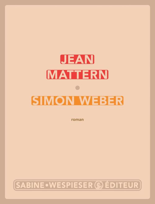 ebook cover of Simon Weber, by Jean Mattern