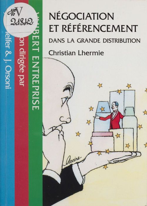 Couverture ebook de Négociation et référencement dans la grande distribution, de Lhermie