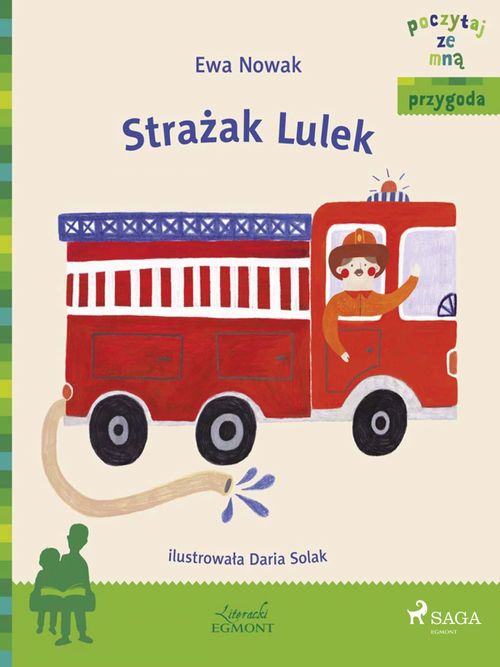 ebook cover of Strazak Lulek, by Ewa Nowak