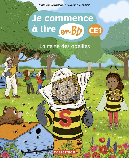 Couverture ebook de La Reine des abeilles, de Séverine Cordier, Mathieu Grousson