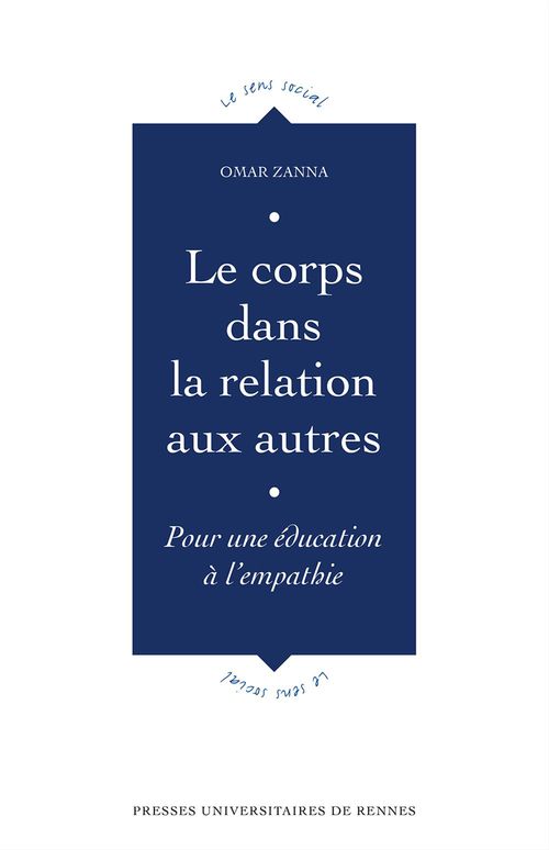 ebook cover of Le corps dans la relation aux autres - Pour une éducation à l´empathie, by Omar Zanna