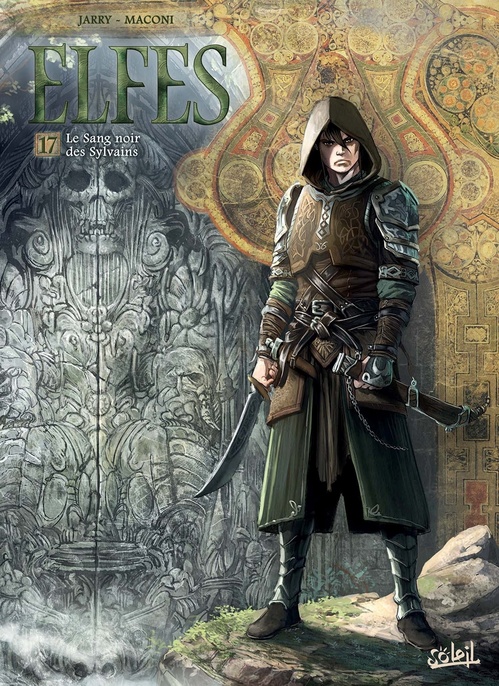 Couverture ebook de Elfes T17 - Le Sang noir des Sylvains, de Nicolas Jarry