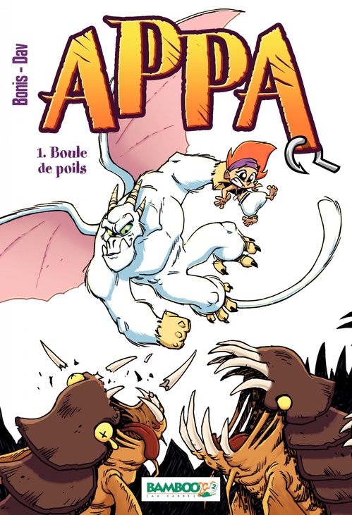 Couverture ebook de Appa - version manga - Tome 1, de Dav+ Bonis, Thomas Bonis, Dav