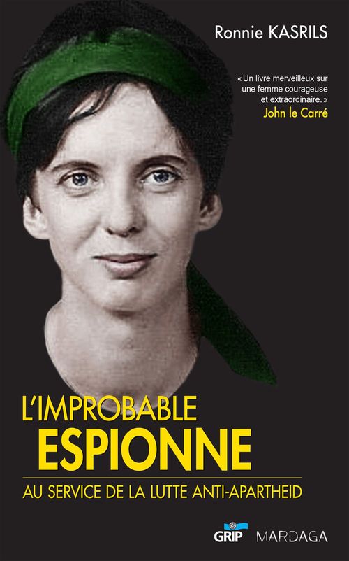 ebook cover of L'improbable espionne, by Ronnie Kasrils