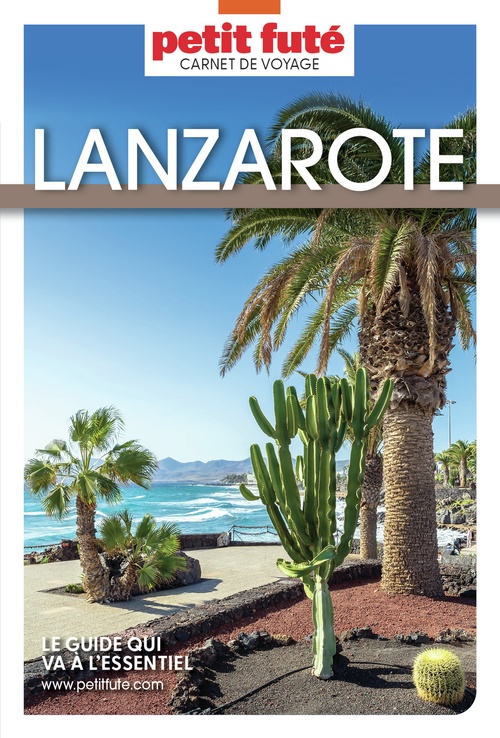 Couverture ebook de Guide Lanzarote 2025 Carnet Petit Futé, de Auzias D., Labourde