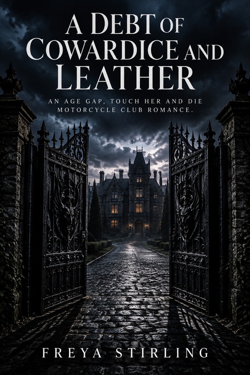Couverture ebook de A Debt of Cowardice and Leather, de Freya Stirling