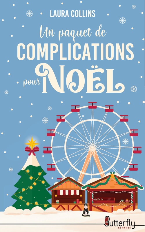 Couverture ebook de Un paquet de complications pour Noël, de Laura Collins