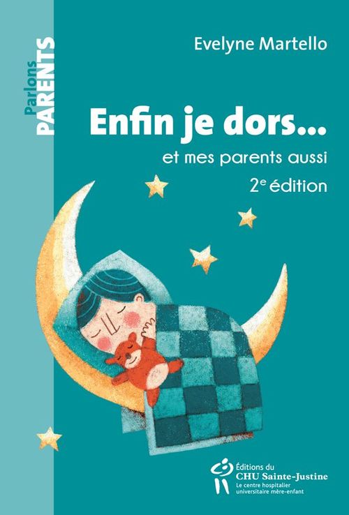 Couverture ebook de Enfin je dors... et mes parents aussi, de Evelyne Martello