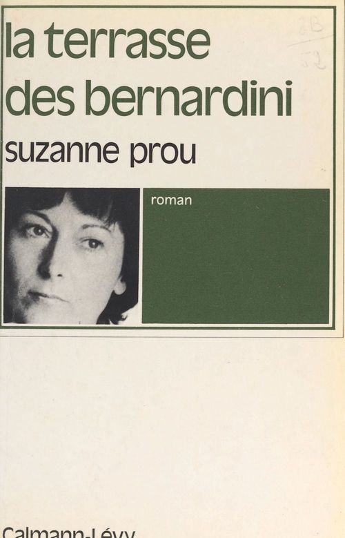 Couverture ebook de La terrasse des Bernardini, de Suzanne Prou