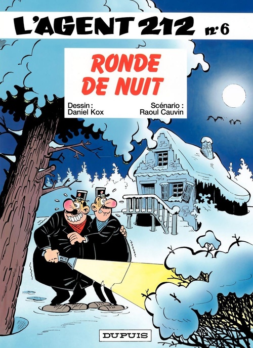 Couverture ebook de L'Agent 212 - Tome 6 - Ronde de nuit, de Raoul Cauvin, Daniel Kox