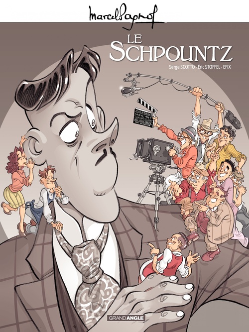 ebook cover of Marcel Pagnol en BD : Le Schpountz, by Efix, Serge Scotto, Eric Stoffel