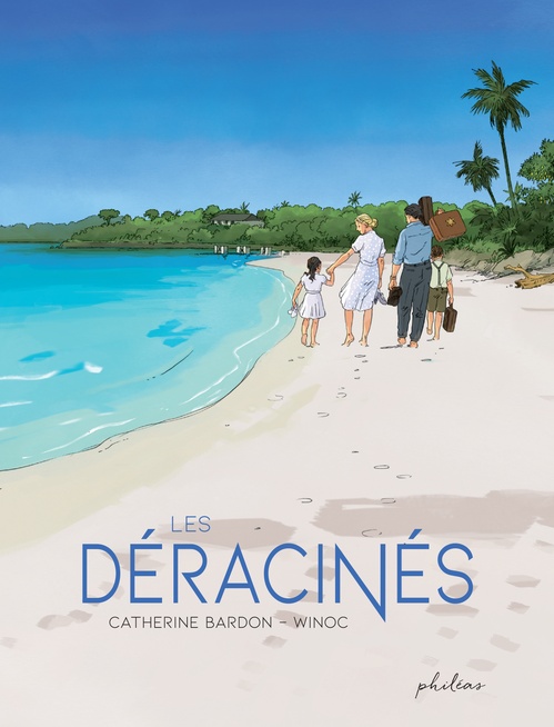ebook cover of Les Déracinés, by Catherine Bardon