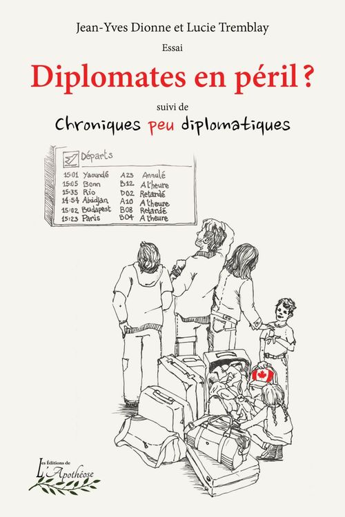 ebook cover of Diplomates en péril?, by Jean-yves Dionne, Lucie Tremblay