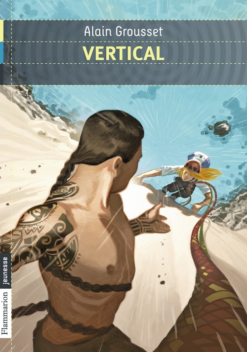 ebook cover of Vertical, by Alain Grousset
