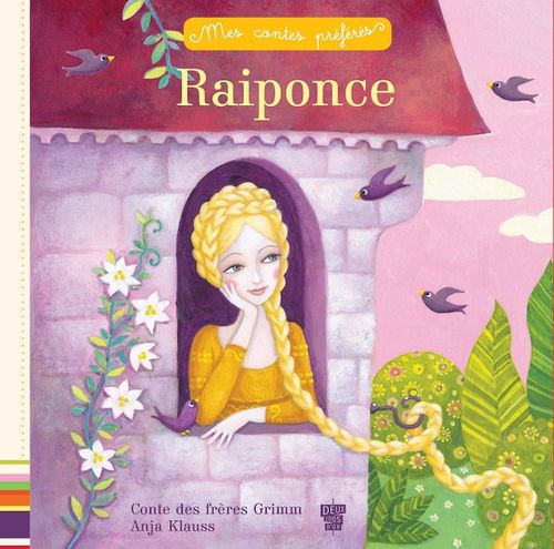 ebook cover of Raiponce, by Frères Grimm
