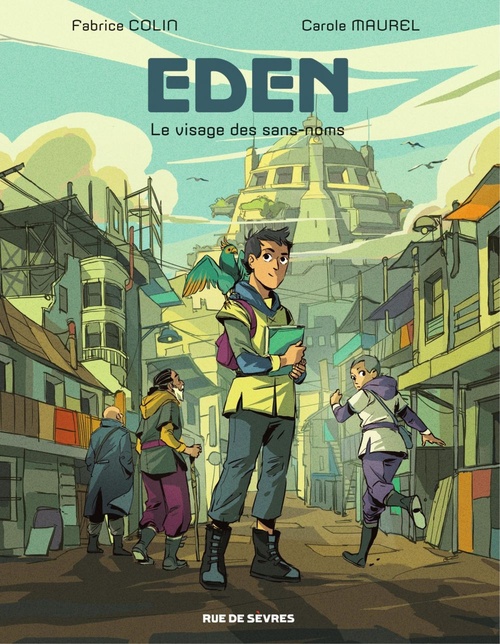 ebook cover of Eden - Le visage des sans noms, by Fabrice Colin, Carole Maurel