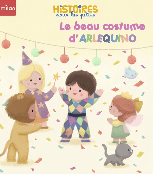 Couverture ebook de Le beau costume d'Arlequino, de Springinsfeld Framboise